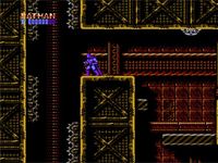 une photo d'Ã©cran de Batman - The Video Game sur Nintendo Nes